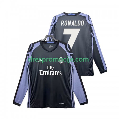 Real Madrid Cristiano Ronaldo 7 2016 2017 Dres Retro Treći Dugim Rukavima Real Madrid Cristiano Ronaldo 7 2016 2017 Dres Retro Treći Dugim Rukavima